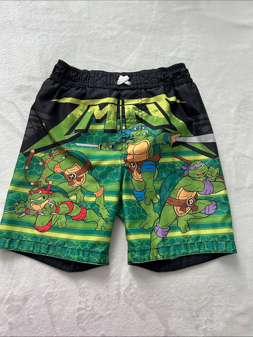 Teenage Mutant Ninja Turtles Boys Swim Trunks - Green